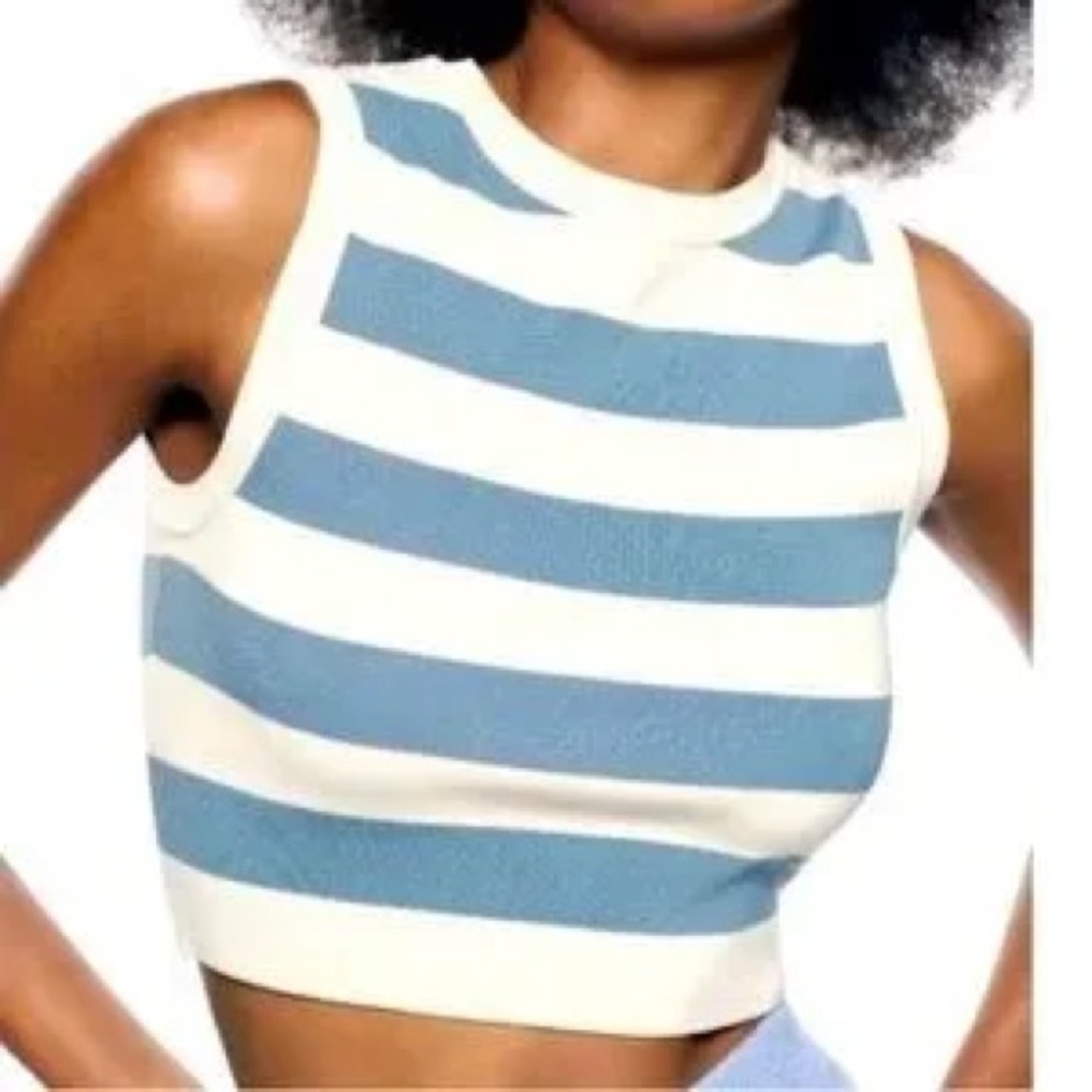 Zara Striped Knit Tank